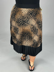 BT-A M-109 "ALFANI" {Animal Instinct}  Leopard Skirt Retail $89.50!!PLUS SIZE 0X 1X 2X 3X