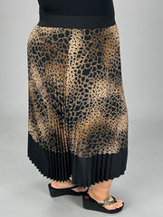 BT-A M-109 "ALFANI" {Animal Instinct}  Leopard Skirt Retail $89.50!!PLUS SIZE 0X 1X 2X 3X