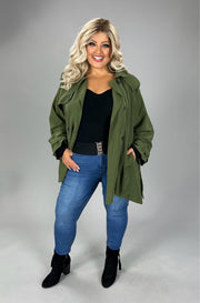 OT-Y UMGEE" Olive Lightweight Jacket