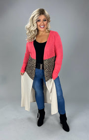 72 OT-B {Inspired Sweet Camo}  UMGEE Contrast Cardigan Plus Size XL 1XL 2XL