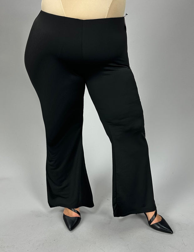 BT {Redefining Myself} Black Straight Leg Dress Pants