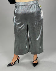 SALE!! BT-M M-109   {Michael Kors} Silver Metallic Pants Retail $110.00