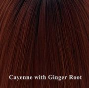 SALE!! "Biscotti Babe" (Cayenne with Ginger Root) BELLE TRESS Luxury Wig