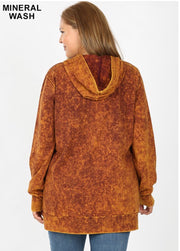 SALE!! HD-M {Bonfire Nights} Desert Mustard  Mineral Wash Hoodie