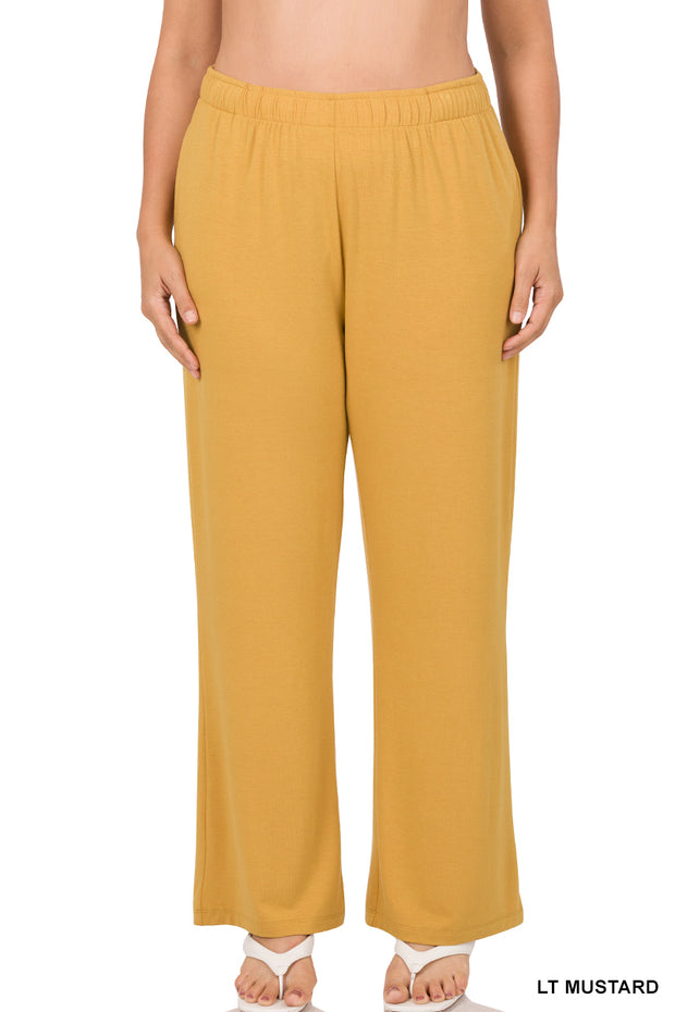 BT-P {Lovely View} Mustard Drawstring Lounge Pants