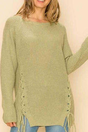 SALE!! 12 SLS-C {Absolutely Necessary} Sage Sweater w/Detail PLUS SIZE 1X/2X  2X/3X