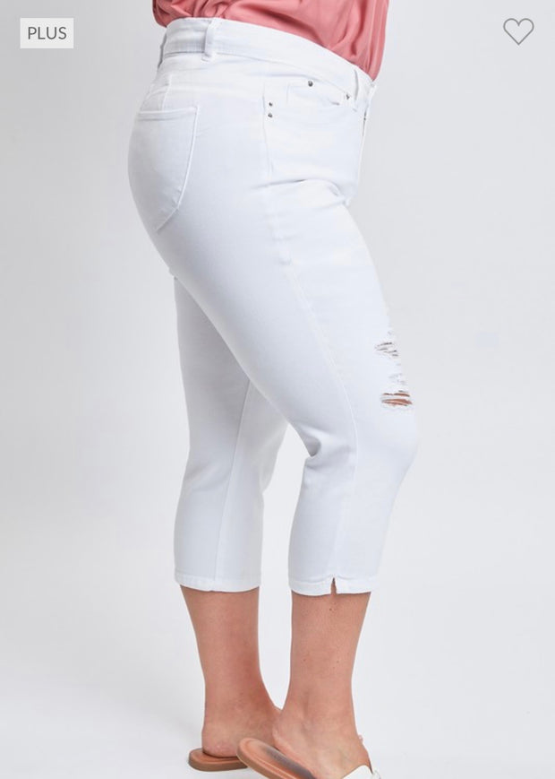Capture White Capri Pants/Jeans Size 12
